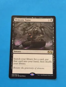 Demonic Tutor *NM Ultimate Masters MTG - Image 1