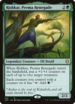 Rishkar, Peema Renegade - 425 / English / Near Mint MTG - Image 1