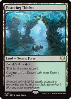 Festering Thicket - 21 / English / Near Mint MTG - Image 1