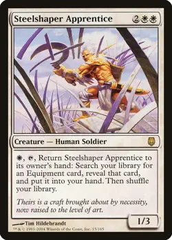Steelshaper Apprentice - 15 / English / Lightly Played MTG - Image 1