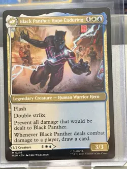 MTG Marvel Super Heroes - King T'Challa/Black Panther,Hope Enduring-0219 - Image 1