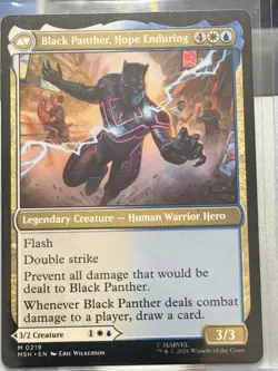 MTG Marvel Super Heroes - King T'Challa/Black Panther,Hope Enduring-0219 - Image 2