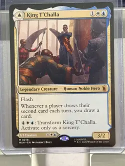 MTG Marvel Super Heroes - King T'Challa/Black Panther,Hope Enduring-0219 - Image 4