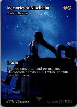 Memories of Nibelheim - Stroke of Midnight (SC) U FINAL FANTASY: TTA NM Normal - Image 1