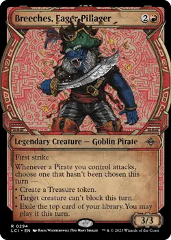 Breeches, Eager Pillager (Showcase) - 294 / English / Near Mint MTG - Image 1