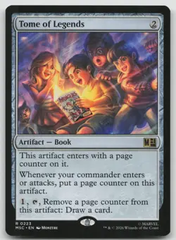 Tome of Legends 223 Rare Commander: Marvel Super Heroes Magic: The Gathering NM - Image 1
