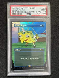 cOuNTeRspELl (7010) (Rainbow Foil) Secret Lair Drop Foil PSA 9 - Image 1