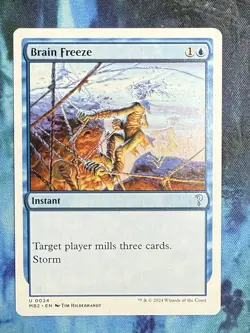 Brain Freeze (White Border) Mystery Booster 2 Regular - Image 2