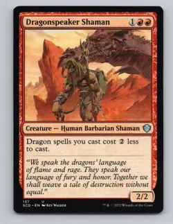 Dragonspeaker Shaman U Starter Commander Decks 137 NM - Image 1