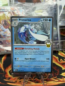 Pokemon Primarina 020/084 Pitch Black Promo: Barnes And Noble : Sealed - Image 1