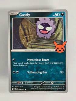 Gastly 102/162 - , C - Trick or Trade BOOster 2024 - NM - illus. - Image 1