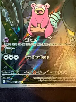 Pokemon pack fresh Slowbro 90/84 Illustration Rare Pitch Black NM - Image 4