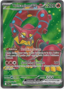 Volcanion ex 171/159 Ultra Rare Journey Together Pokemon Holo Near Mint - Image 1