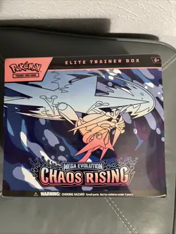 Pokemon Chaos Rising Elite Trainer Box Factory Sealed ETB - Image 1