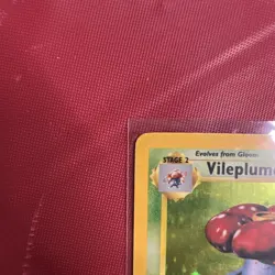 Wizards of the Coast Jungle Vileplume 15/64 Holo Rare English 1999 80HP - Image 2