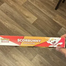Pokemon TCG Galar Collection Scorbunny Box English Promo w/ Zacian - Image 3