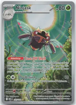 ENGLISH Pokemon - *Ninjask* - 137/132 - ME01: Mega Evolution - Image 1