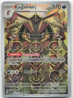 ENGLISH Pokemon - *Kingambit* - 220/198 - SV01: Scarlet & Violet Base Set - Image 1
