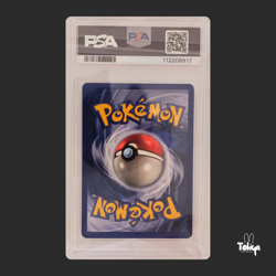 1999 POKEMON GAME BASE SET #9 MAGNETON-HOLO PSA 8 - Image 2