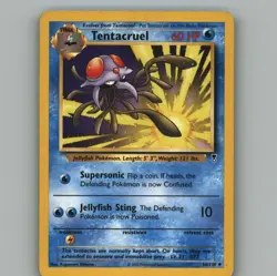 Tentacruel 66/110 Uncommon Legendary Collection Pokemon Lightly Played - Image 1