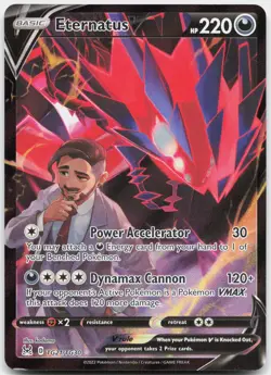 Eternatus V TG21/TG30 Holo V Rare Lost Origin Trainer Gallery Pokemon Near Mint - Image 1