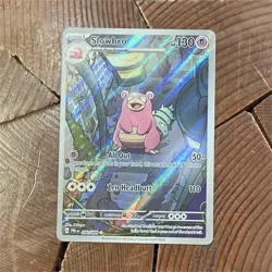 Slowbro 090/084 Pokemon GO Rare Holo 130 HP English 2022 Pokemon TCG - Image 1