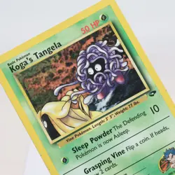 Pokemon TCG - Koga's Tangela 81/132 Gym Challenge Common WOTC - MPCrease - Image 1