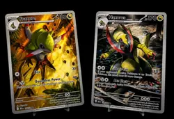 Set of Fraxure 146/086 & Haxorus 147/086 IR - Pokemon TCG Black Bolt - NM - Image 1