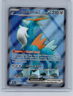 COBALION EX 103/086 ULTRA RARE CHAOS RISING POKEMON HOLO NM/M - Image 1