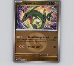 Rayquaza (Energy Symbol Pattern) 153/217 Reverse Holo Ascended Heroes NM Pokemon - Image 1