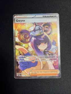 Pokemon TCG Pitch Black - Gwynn Trainer SIR - 119/084 - NM - Image 1