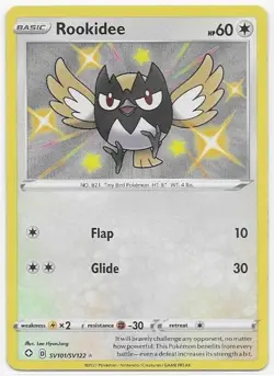 Rookidee SV101/SV122 Shiny Rare Shining Fates Shiny Vault Pokemon Holo Near Mint - Image 1