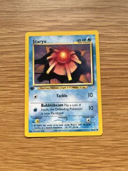 Pokemon Staryu 56/64 Neo Revelation - 1st Edition - NM - Image 1