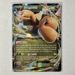 Dragonite EX 74/111 - XY Furious Fists - Ultra Rare Holo - NM - Image 1