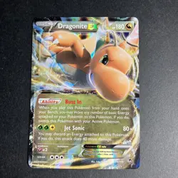 Dragonite EX 74/111 - XY Furious Fists - Ultra Rare Holo - NM - Image 2