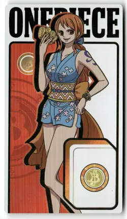 NAMI FINAL THRONE ARCADE SIZE One Piece Anime Collectible Card - Image 1