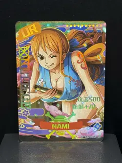One Piece Toei CCG NAMI OP-WA201-UR-08 Ultra Rare UR Foil Full Art - Image 1