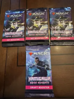 Wizards of the Coast Magic The Gathering "Kamigawa Neon Dynasty" Set Booster... - Image 1