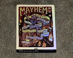 Magic The Gathering Mayhem Devil 1715 Foil Rare Showcase Secret Lair - Image 1