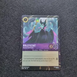 Disney Lorcana Maleficent Exultant Spellcaster Exclusive Promo - Image 1