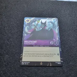 Disney Lorcana Maleficent Exultant Spellcaster Exclusive Promo - Image 2