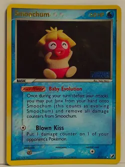 Smoochum 31/115 Reverse Holo Rare Stamped Ex Unseen Forces Pokemon Card - Image 1