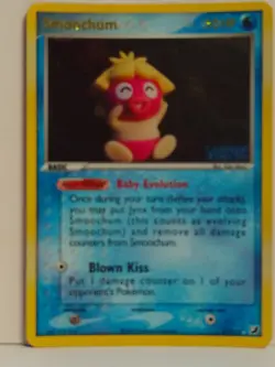 Smoochum 31/115 Reverse Holo Rare Stamped Ex Unseen Forces Pokemon Card - Image 3