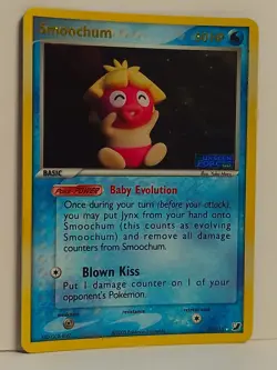 Smoochum 31/115 Reverse Holo Rare Stamped Ex Unseen Forces Pokemon Card - Image 5