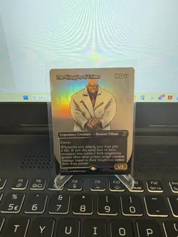 Kingpin of Crime (Borderless) **FOIL**, Marvel, Magic the Gathering, MTG **NEW** - Image 1