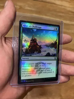 MTG Magic the Gathering Roar of Challenge (145/282) Khans of Tarkir - FOIL - LP - Image 1