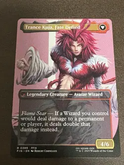 MTG Kuja, Genome Sorcerer (Borderless) English Final Fantasy FIN NM R0399 - Image 2