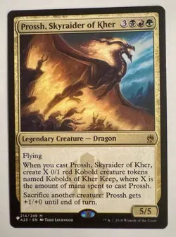 Prossh, Skyraider of Kher 214/249 Mystery Booster 2 / The List A25 MTG NM - Image 1