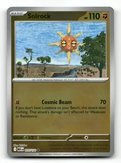 Solrock 075/132 - Mega Evolution Reverse Holo - Pokemon Card NM/M - Image 1