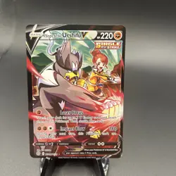 Pokemon Brilliant Stars Single Strike Urshifu V TG18/TG30 Ultra Rare NM - Image 1